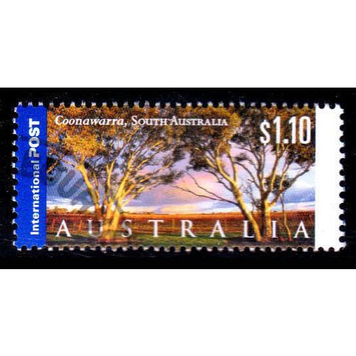 Australia 2002 Panoramas Coonawarra $1.10 Used International Stamp Sth Australia