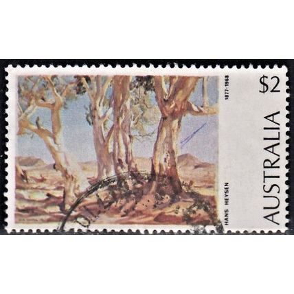 AUSTRALIA, 1974 $2 Paintings, SG 566 (Scott #574), used