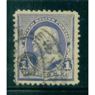 Used 219 1c Benjamin Franklin Very Fine M01922