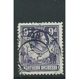 northern rhodesia stamp sg39 vfu sg 39 key stamp scarce