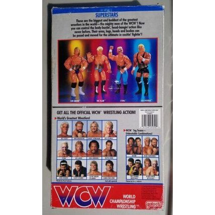 wwf ljn hasbro galoob wrestling superstars 12" sting wrestling figure