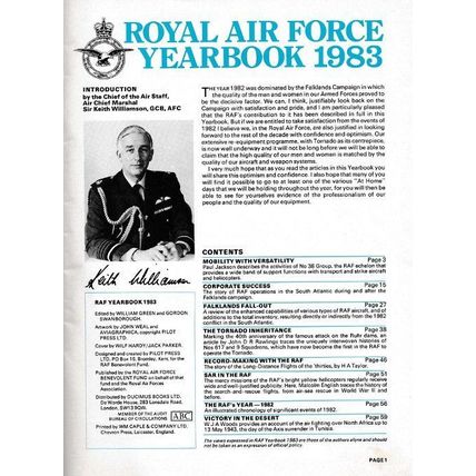 Royal Air Force Yearbook 1983