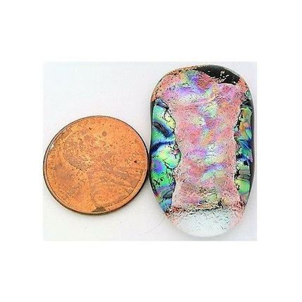 Craft Items Fused Glass Cabochons 116 qty Bulk Lot 2