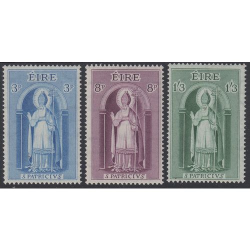 1961 Ireland Sg186 - Sg188 St Patricks set mint never hinged (G173)