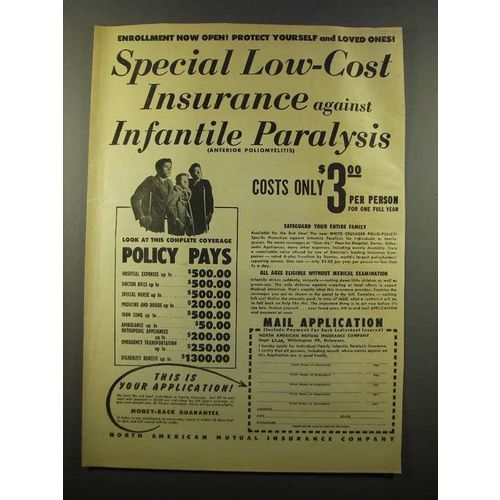 1947 North American Mutual Insurance Company Ad