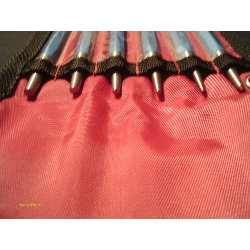 6 Piece Metric Punch Set Inc Vinyl/Nylon Hang up Storage Pouch 2, 3, 4, 4, 5, 6