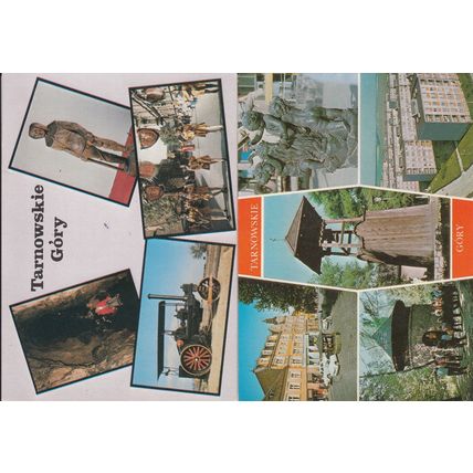 Tarnowskie Gory 9 Pictures 2x 1980s Poland Postcard s
