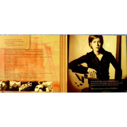 KATE SCHUTT NO LOVE LOST MUSIC CD 11 TRACKS