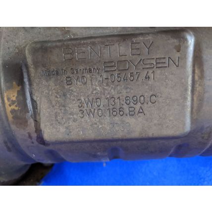 2006 2007 2008 2009 bentley continental flying spur catalytic converter oem set