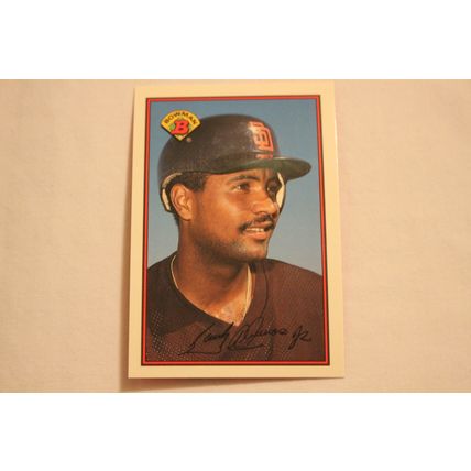 Sandy Alomar Jr. 1989 Bowman TIFFANY NO. 454