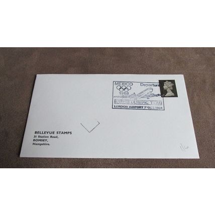 1968 GB Cover - British Olympic games team departure to Mexico