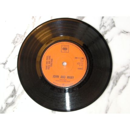Fame and Price Together Rosetta /John and Mary 7" Vinyl Record 45rpm CBS S 7108