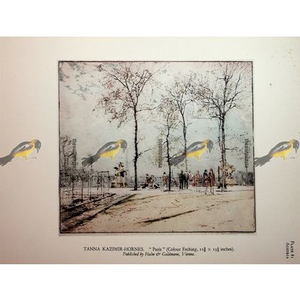 Paris, Tanna Kazimir-Horne, Book Illustration (Print), 1930