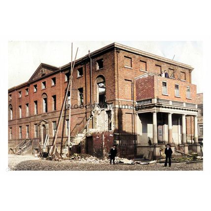 ptc0378 - Doncaster , Old Theatre demolition , Yorkshire - print 6x4