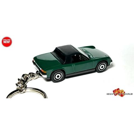 RARE KEYCHAIN GREEN PORSCHE 914/6 CUSTOM Ltd EDITION GREAT GIFT NOVELTY