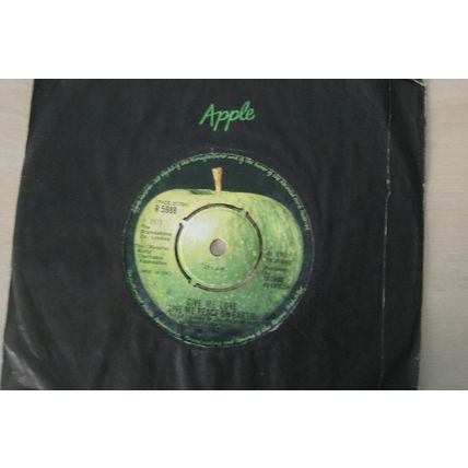 A3-GEORGE HARRISON-GIVE ME LOVE (Give Me Peace on Earth)–UK 7" SINGLE-1973-NM-