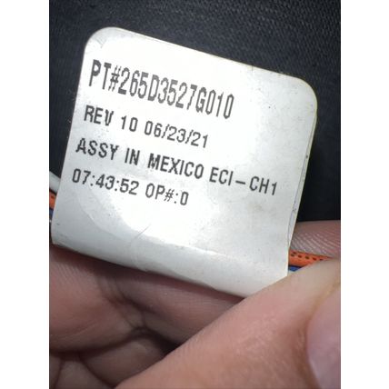 OEM GE Dishwasher Wire Harness 265d3527g010