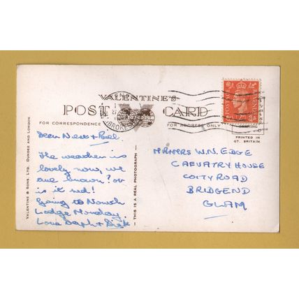Tenby - Postally Used - Tenby 27th August 1948 Pembrokeshire Postmark