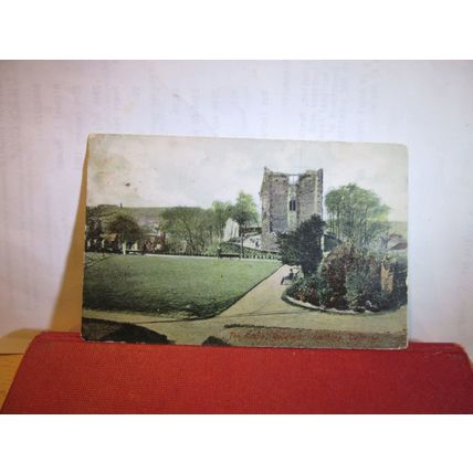 THE CASTLE KEEP, GUILDFORD, Surrey. used antique postcard 1904 pm =