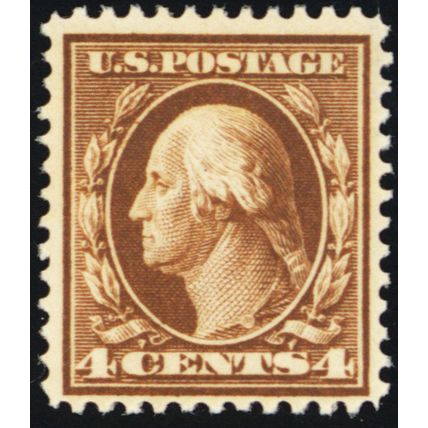 377, Mint NH VF 4¢ - Rich Color - Stuart Katz