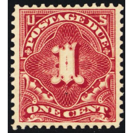 J45, Mint VF NH 1¢ - Postage Due Stamp - Stuart Katz