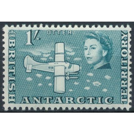 QEII: 1s - British Antarctic Territory - NM H - SG 10