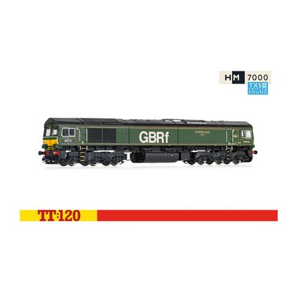 Hornby TT3018TXSM GBRf Class 66 66779 Evening Star Sound Fitted TT:120 - NEW