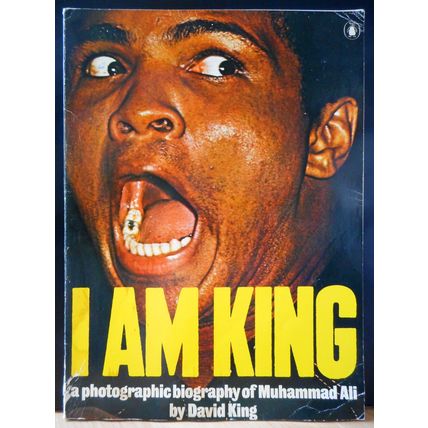 1975 Muhammad Ali Photo Biography Book - I AM KING - 210 x 297mm - 128 pages