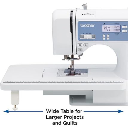 Brother Sewing and Quilting Machine, Computerized, 165 Built-In Stitches, LCD Di