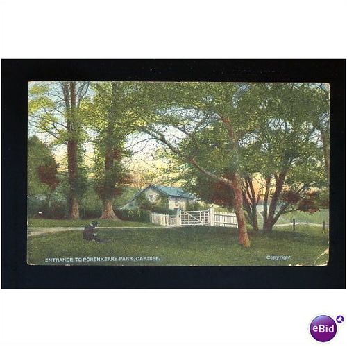 Wales CARDIFF Porthkerry Park Postcard by GD&DL