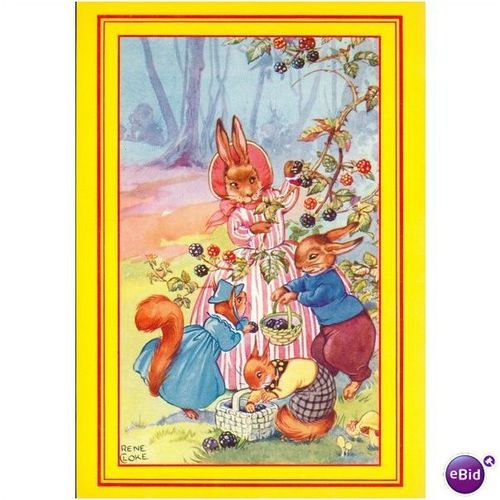 Rene Cloke - Brer Rabbit illustration - J Salmon Ltd - 6-38-53-93