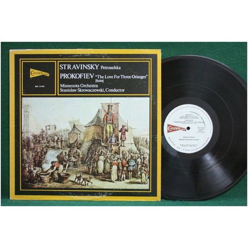 Skrowaczewski - Stravinsky: Petrouchka/Prokofiev : 3 Oranges - QCE 31103 - EX
