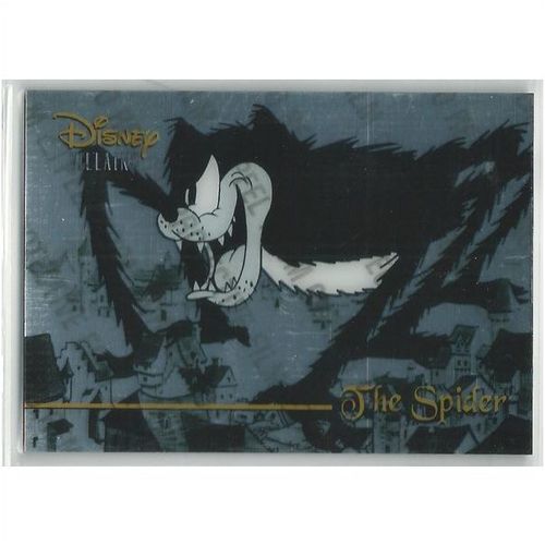 DISNEY PREMIUM ' SILVER SCREEN FOIL insert card # 85 THE SPIDER (1995)