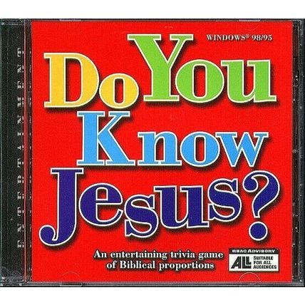 Do You Know Jesus? (All Ages) (PC-CD, 1999) for Windows - New Sealed Jewel Case