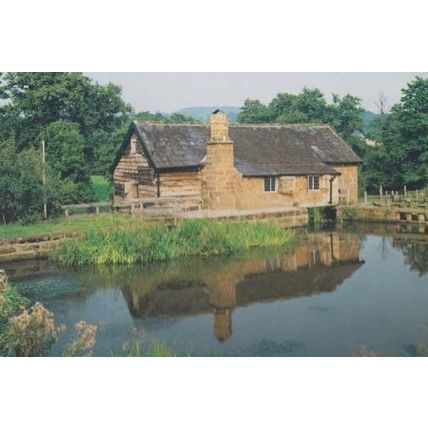 Stretton Mill Farndon Cheshire Village Farm Cottage 1970s Postcard