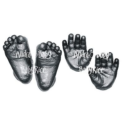 New Large 3D Baby Casting Kit Cast Set Christening Shower Maternity Gift Present