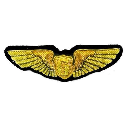 US ARMY AIR CORP GLIDER PILOT GOLD BULLION WING - EXCELLENT QUALITY CP BRAND