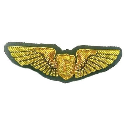 US ARMY AIR CORP GLIDER PILOT GOLD BULLION WING - EXCELLENT QUALITY CP BRAND