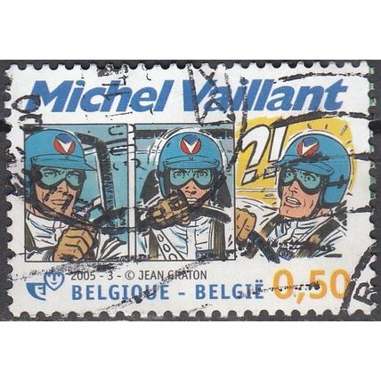 Belgique 2005 Michel 3398 O Cote (2008) 0.60 € Michel Vaillant Cachet rond
