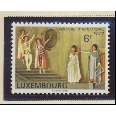 Luxembourg Stamp Scott #605, Mint Never Hinged