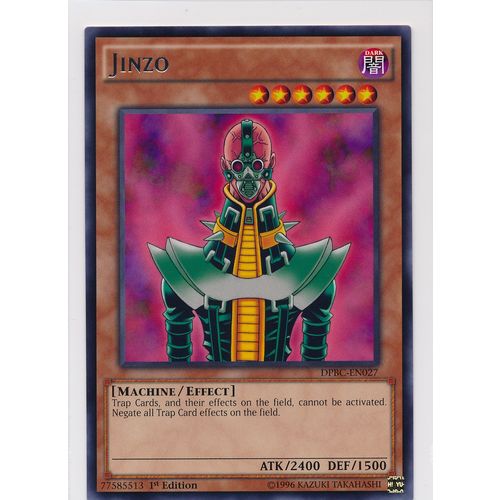 YuGiOh Duelist Pack: Battle City DPBC-EN027 Jinzo 1st Edition