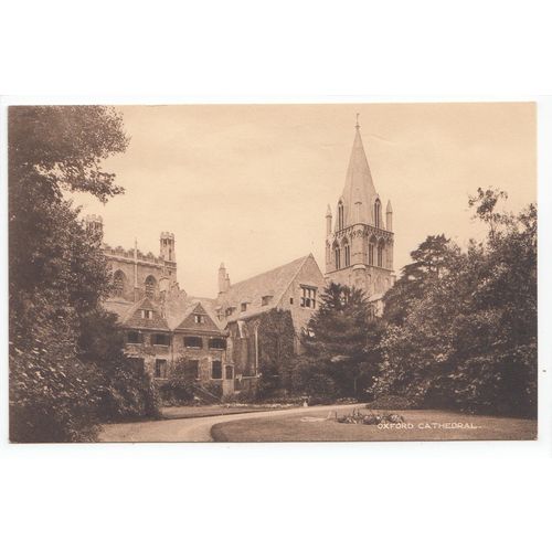 Oxford Cathedral Boots Pelham Series Postcard 413