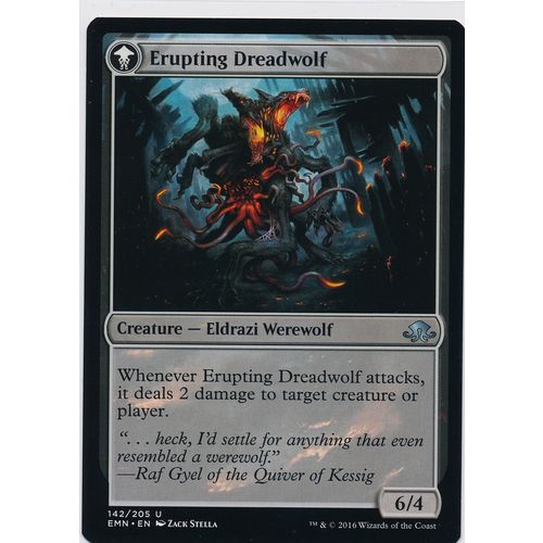 Magic the Gathering MTG Eldritch Moon 142/205 Smoldering Werewolf