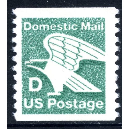 USA 1985, D-rate Eagle, Domestic Mail (Coil), 22c, Scott 2112, MNH