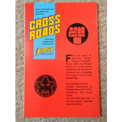CROSSROADS # 4 (1988) FIRST PUBLISHING (VFN Condition)