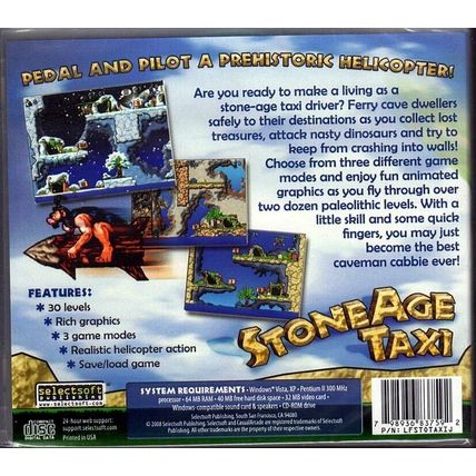 StoneAge Taxi (PC-CD, 2008) for Windows XP/Vista/7 - NEW in Jewel Case