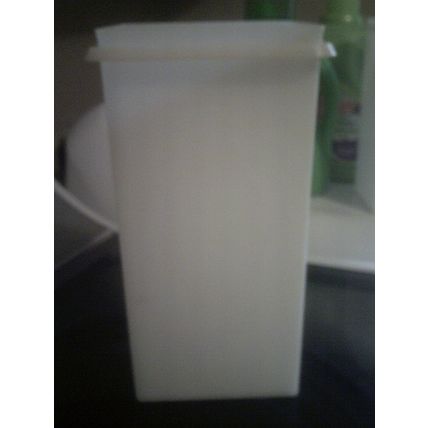 Tupperware tall rectangular storage container