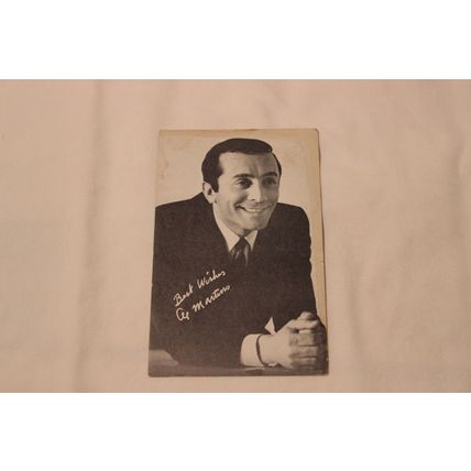 Al Martino Black & White Penny Arcade Card