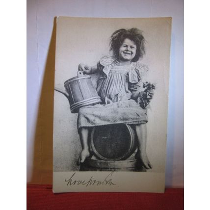 STRUWELLIESE! used German antique postcard HUMOUR English 1902 pm #