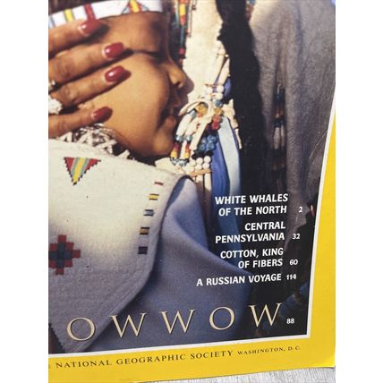 National Geographic Magazine June 1994 Pow Wow - Vintage Collectable